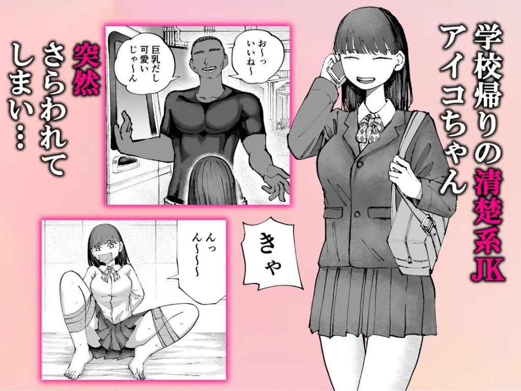 人生終了配信 ~住所や学校から恥ずかしい部分までぜんぶ晒されちゃう清楚系JK~（<a href="https://electron-comic.com/circle/%e3%81%a9%e3%82%8d%e3%82%8a%e5%ba%b5/">どろり庵</a>）